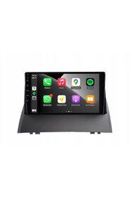 Resim Renault Megane 2 Araç Multimedya Android Ekran Carplay Double Teyp 4+64 9" 04-08 Black Blueway 