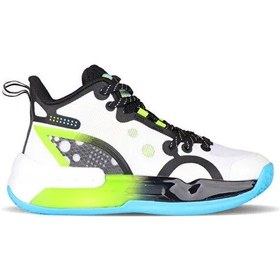 Resim Vicco Gallen Cırtlı Çocuk Basketbol Ayakkabısı Beyaz Beyaz 