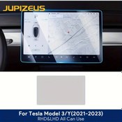 Resim Chuangyinshop Tesla Model 3 Y 2021-2023 İçin Instrument Screen Left Right Drive 1pc Tpu Görünmez Film 