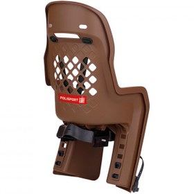 Resim Çocuk Koltuğu Polisport Joy Cfs Bagaj Bağlantılı Kahverengi 