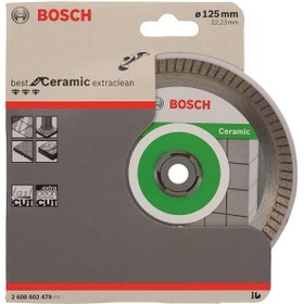 Resim Bosch Best For Ceramic Extraclean Turbo 125 Mm Elmas Kesici Disk - 2608602479 