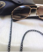 Resim Classy Siyah Gözlük Zinciri Eyeglass Chain 