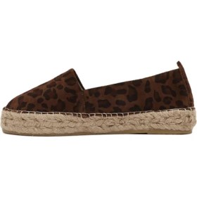 Resim Derimod Kadın Leopar Süet Espadril 25SFD207110 