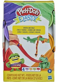 Resim Play Doh Elastik 4 Lü Oyun Hamuru 