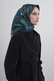 Resim Armine Saf İpek Sura Eşarp 9409d 04 Yeşil 