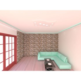 Resim MOTİFPİYER Motifpiyer Tavan Spot Göbek tsg-duz-dikdörtgen-es 