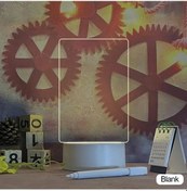 Resim Not Panosu Yaratıcı Led Gece Mesaj Panosu Kız Arkadaşı Dekorasyon Gece Blank Çok Renkli 