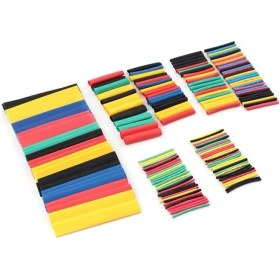 Resim Mena Rise 530 Parça Makaron Kablo Yalıtım Isı Daralan Kablo Tamir Seti 