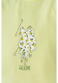 Resim U.s. Polo Assn. Kız Bebek Sarı Bebek Takım Sarı 