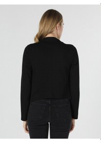 Resim Colin's Regular Fit Blazer Siyah Kadın Ceket CL1058178_Q1.V1_BLK Siyah 