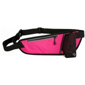 Resim Vkemall Pembe Spor Bel Çantası - Hafif, Su Geçirmez Nylon, 7 İnç Telefon & Su Şişesi Taşıma, Yürüyüş, Koşu, Bisiklet İçin Yansıtıcı Şeritli Gül 