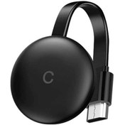 Resim G12 Chromecast Kablosuz Hdmı Ses Ve Görüntü Aktarıcı-Siyah 