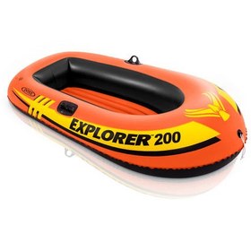 Resim Şişme Bot Seti - Intex - Explorer 200 - 185cm - 2 Kişilik (58331) 