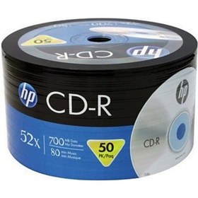 Resim Hp Boş Cd 50'Li Paket Cd-R 52X 700 Mb 