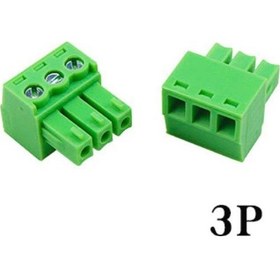 Resim Geçmeli Klemens 3 Pin 3.81mm Dişi 