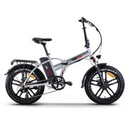 Resim Rks Rs3 Pro x Katlanır Kalın Tekerlekli Elektrikli Bisiklet Gri 