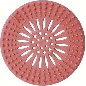 Resim Sunshine011 Pembe Duş Filtresi: Anlık Saç Yakalama, Tıkanıklığı Önler, Yüksek Yoğunluklu Mesh 