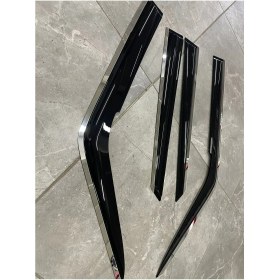 Resim Toyota Hilux 2020 ve Sonrası Kromlu Cam Rüzgarlığı 4 Lü WD233K 