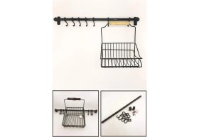 Resim Emsa Retro Mutfak Seti Askılı ve Sepetli 