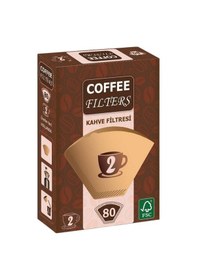 Resim Caffeo Filters No2 80 Adet Kahve Filtre Kağıdı X 4 Adet Filtre Kağıdı 