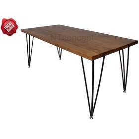 Resim Ntconcept Ntconcept Doğal Ağaç Çalışma Masası 