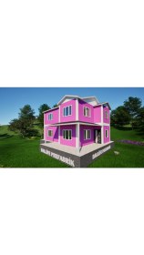 Resim Ballifeprefabrik Ballife Prefabrik 142 M2 Standart Dubleks Prefabrik Konut 