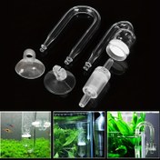 Resim 1 Set Akvaryum Malzemeleri Co2 Sistemi Difüzörü, Kontrol Vanası, U-Cam Raffineri, Dirsek Kontrol Vanası, DIY Difüzyon Regülatörü Akvaryum Aksesuarları 