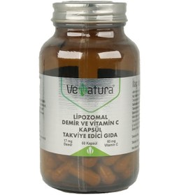 Resim Venatura Lipozomal Demir Ve Vitamin C 60 Kapsül 