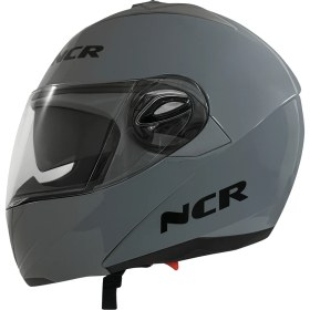Resim Kaly NCR 158 Çene Açılır Gözlüklü Motosiklet Kaskı Nardo Gri 