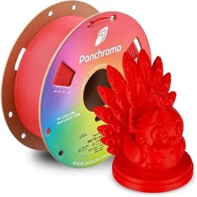 Resim Polymaker Panchroma Mat PLA Filament, Mat Lav Kırmızısı 1.75mm 1kg 3D Baskı Filamenti, Eskiden Polyterra Mat 3D Yazıcı PLA Filament, Çoğu FDM 3D Yazıcıya Uygun, 1kg Makara (2,2 lb) 