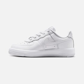 Resim Nike Air Force 1 Easyon Ps Çocuk Bebek Beyaz Deri Spor Ayakkabı | FN0237-111 