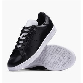 Resim Adidas Stan Smith Siyah Unisex Spor Ayakkabı S80018 
