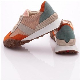 Resim Dgn Kadin Süet Spor Ayakkabi 3501-766-R1840 Turuncu 