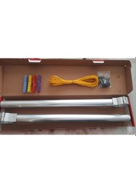 Resim Alüminyum Balkon Çamaşır Askılığı Çamaşır Kurutmalık Takılabilir Küpeşte Kurutma Gri 