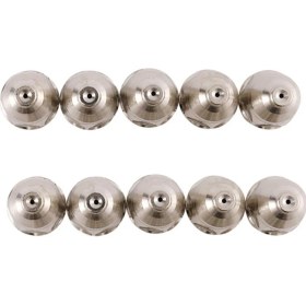 Resim Puthing Elektrot Nozulu-10 x Elektrot 10 x Nozul-Gümüş (Yurt Dışından) 