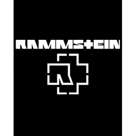 Resim Rammstein Logo 2 Büyük Sırt Patch Yama 