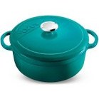 Resim Kitchenware Profond Turkuaz Derin Döküm Tencere 24 Cm Voeux