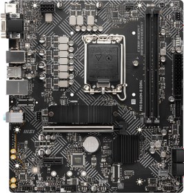 Resim MSI Pro B660M-B Intel B660 LGA 1700 DDR4 4600 MHz Masaüstü Anakart 