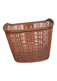 Resim Suntek Bisiklet Gidon Sepeti Evcil Hayvan Taşıyıcı Piknik Kahverengi 