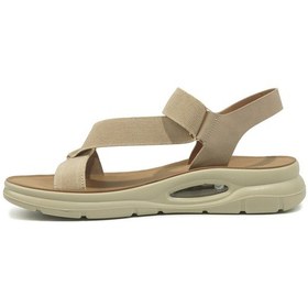 Resim Polaris 409044.z6fx Bej Kadın Comfort Sandalet 000000000102251155 Bej 