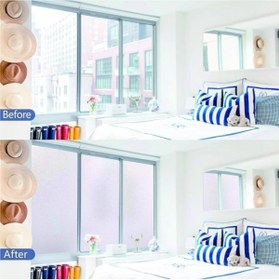 Resim Go İthalat UV Engelleyici Buzlu Cam Filmi 2 Metre x 60 Cm. 