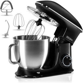 Resim Zeegma Planet Chef 1500W Çok Fonksiyonlu Mutfak Robotu, 6.5L Paslanmaz Çelik Hazneli 