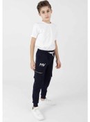 Resim Ahenk Kids Erkek Psv Fermuar Manşetli Eşofman Altı Ak2087 Lacivert 