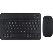 Resim Platoon PL-388 Kablosuz Bluetooth Şarjlı Q Klavye Mouse Set 