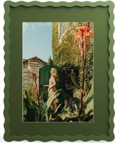 Resim Sunshine022 Yeşil 11x14in Dalgalı Duvar Ve Masaüstü Fotoğraf Çerçevesi Modern Dekor 