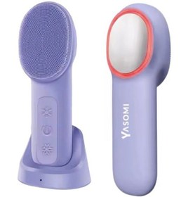 Resim Yasomi Carelux Şarj Edilebilir Yüz Temizleme Ve Masaj Cihazı Mor 