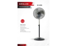 Resim Süsler SV-2015 Sanayi Tipi Vantilatör 