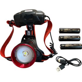 Resim Ws-2080 Hareket Sensörlü 40 Watt Kafa Lambası 