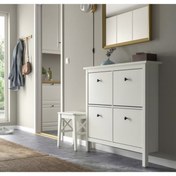 Resim abcsf Ikea Hemnes Ayakkabılık Beyaz 