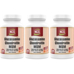 Resim Glucosamine Chondroitin Zerdeçal 120 Tablet 3 Kutu 